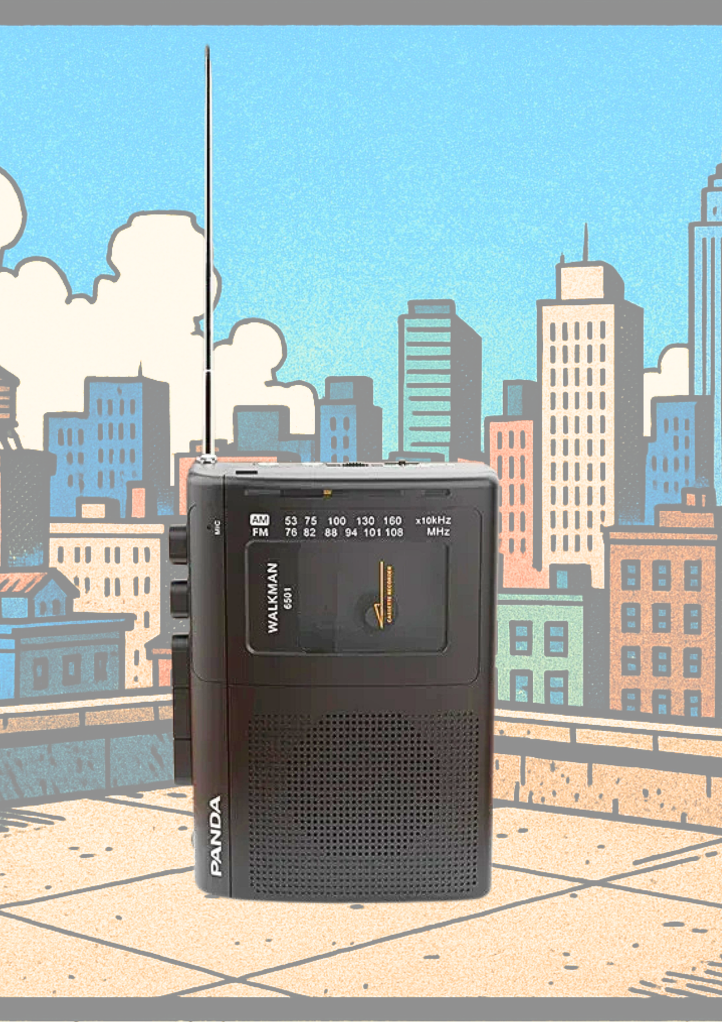 "Retro Walkman - Cassette Music Hero! 🎵"