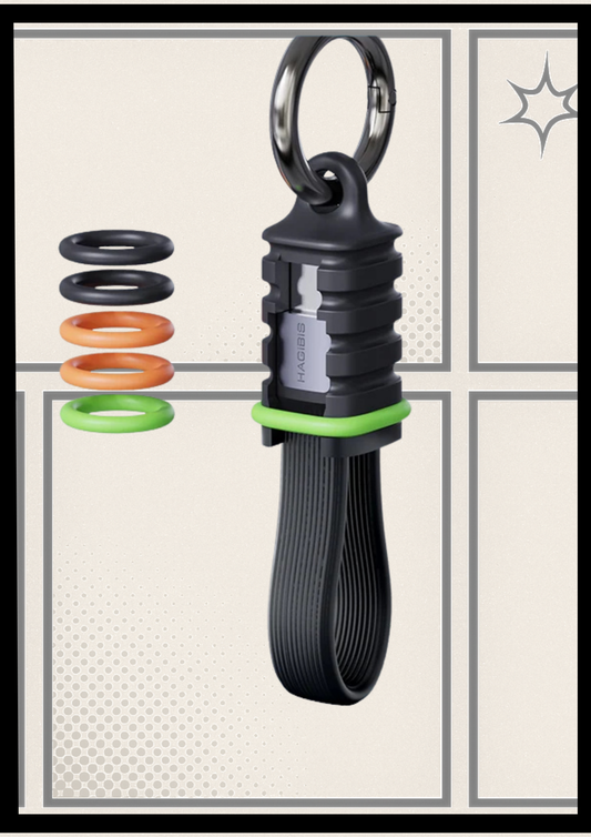 "USB4 Keychain Cable - Lightning Fast Data Hero! ⚡"