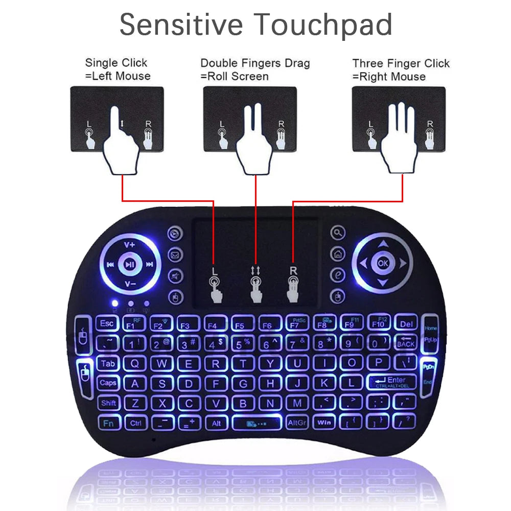 ⌨️ AIR MOUSE KEYBOARD - Control Everything Like a Boss!