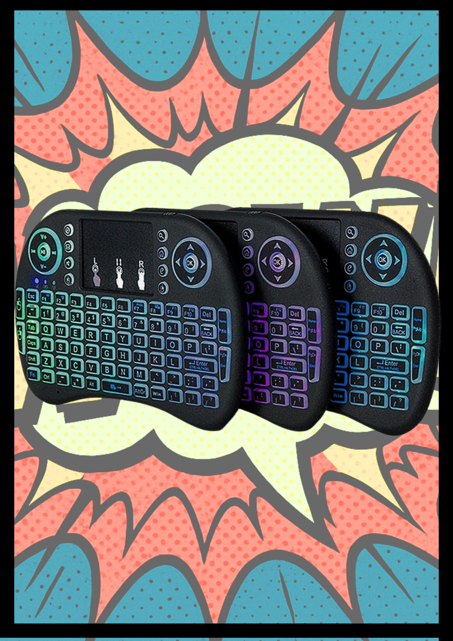 ⌨️ AIR MOUSE KEYBOARD - Control Everything Like a Boss!